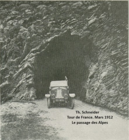 Champoiseau pilote Th. Schneider à Besançon